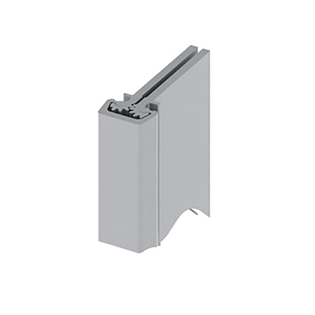 Hager Concealed Leaf Continuous Geared Hinge, Heavy Duty, 83-in, Satin Aluminum Clear Anodized Finish 780-112HD 83 CLR